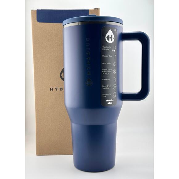 Hydrojug 40oz Traveler, MIDNIGHT; LIMITED EDITION - Picture 1 of 6